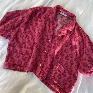 Zara Work Shirt - Cropped